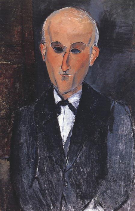 Amedeo Modigliani Portrait of Max jacob (mk39)